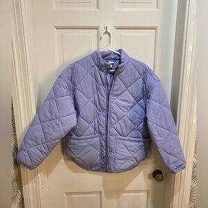 All in Motion Quilted Puffer Jacket - Purple